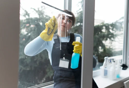 Nettoyage de vitres intérieures et extérieures à la Chapelle-Saint-Luc